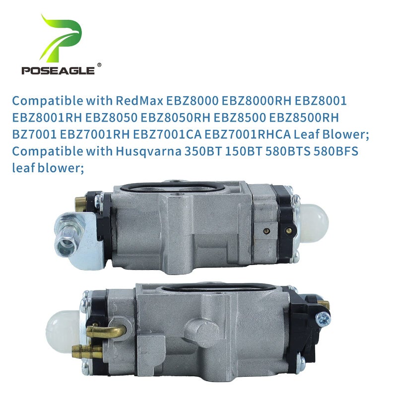 POSEAGLE WYA-44 Carburetor Replaces Husqvarna 502845001, 581177001, 505183101, Walbro WYA-79, WYA 44, WYA-56 for Husqvarna 150BT, 350BT and RedMax EBZ8500, EBZ8500RH, EBZ8000, EBZ7001 Leaf Blowers - Image 5